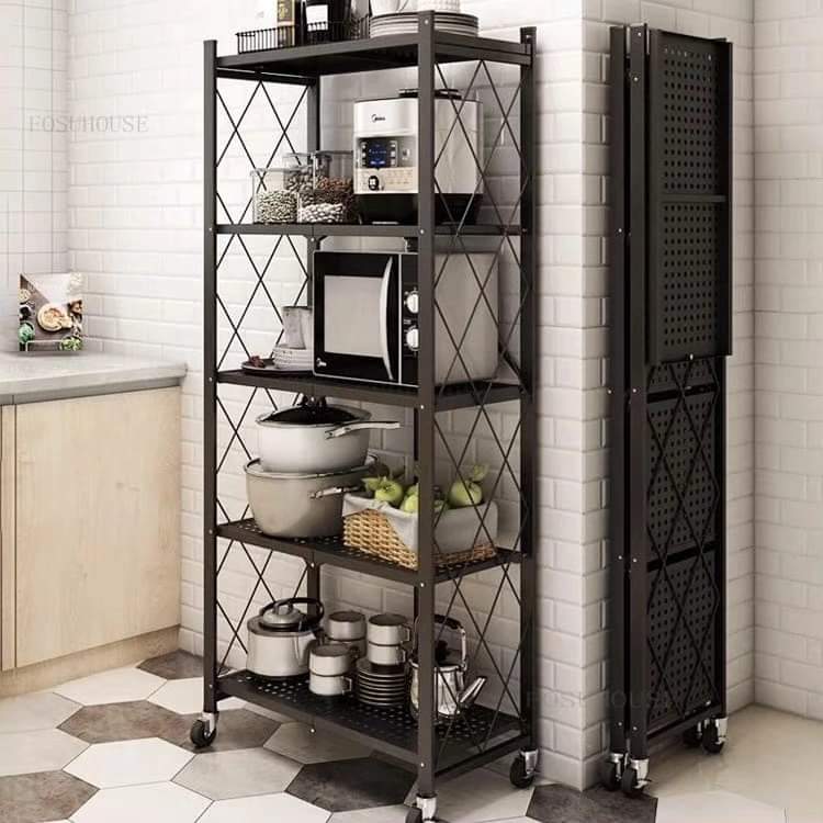 Movable metallic storage rack – gemelli-collections