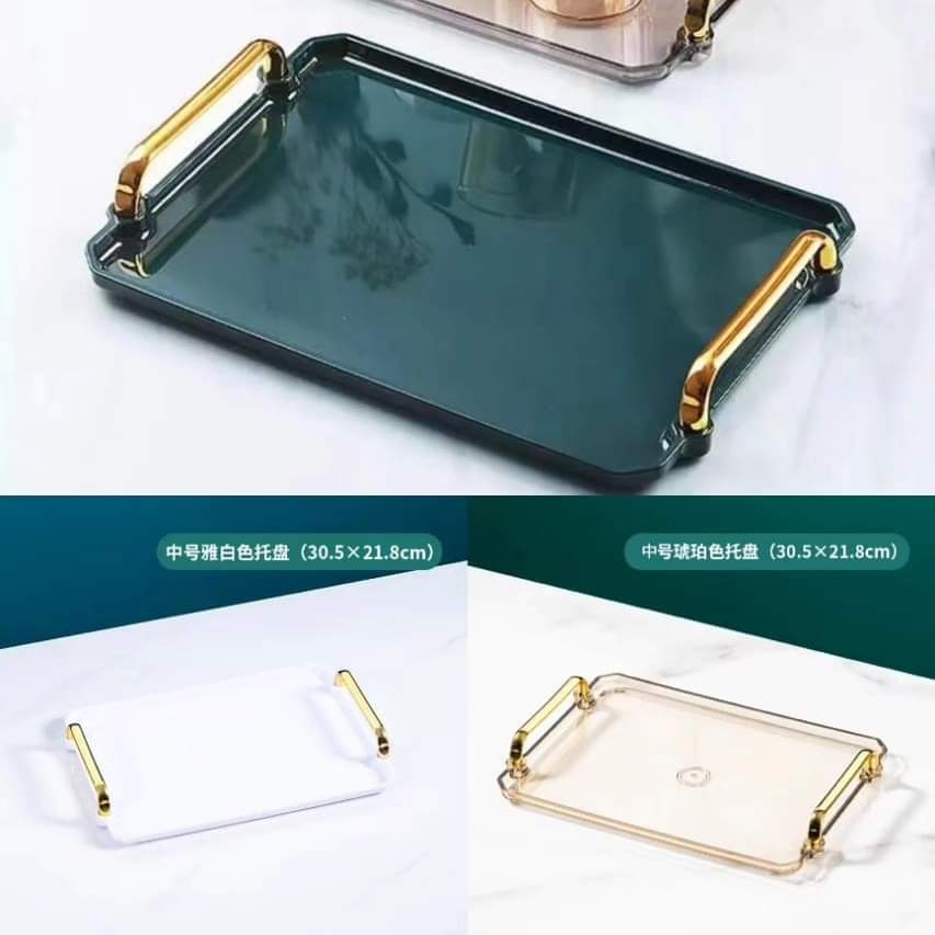 Multifunction decor trays