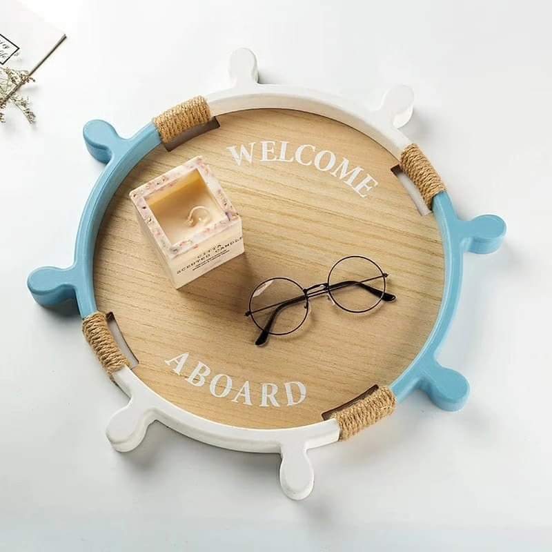 2 in 1 Wooden storage tray