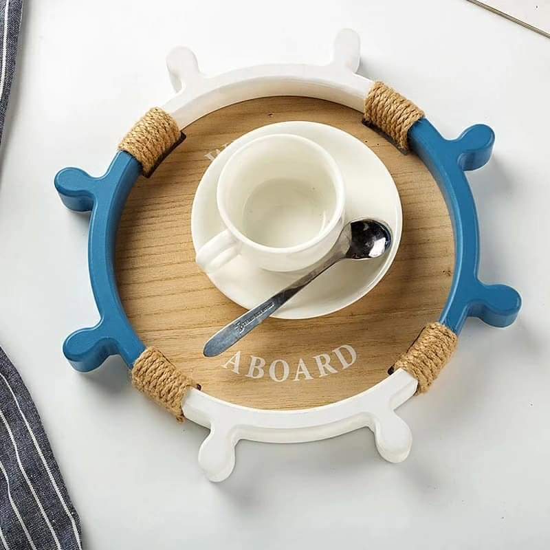 2 in 1 Wooden storage tray