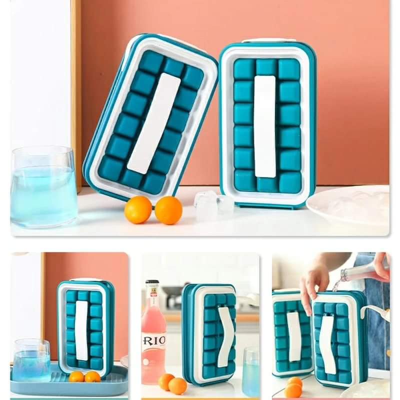 leakable ice cube mold