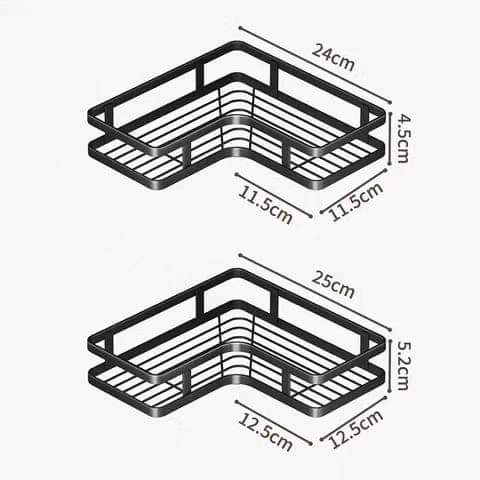 2Pcs Bathroom Shower caddy
