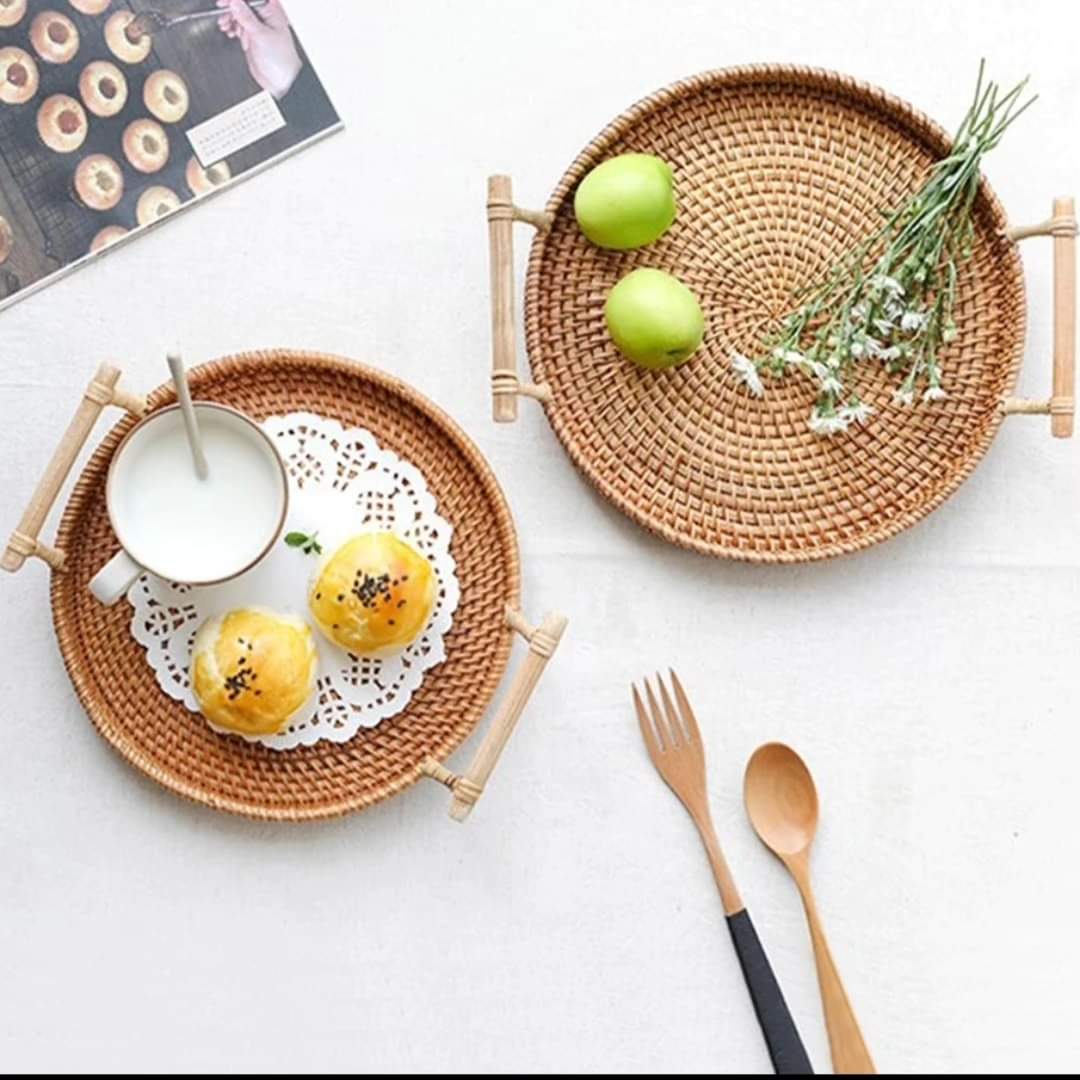 Rattan Multipurpose Tray