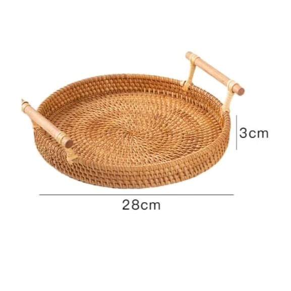 Rattan Multipurpose Tray