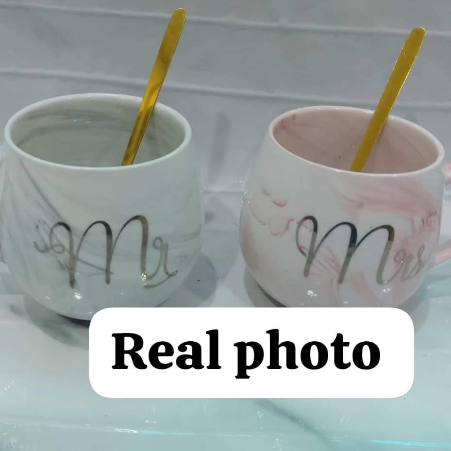 Mr & Mrs Ceramic Gift Cups