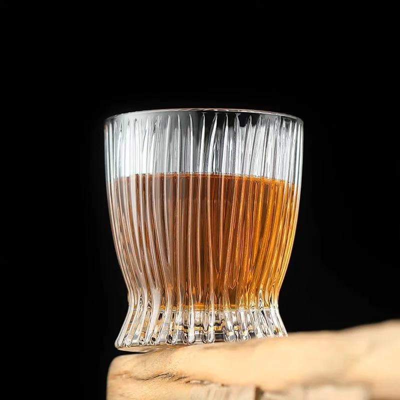 Short Stripes Glass Water