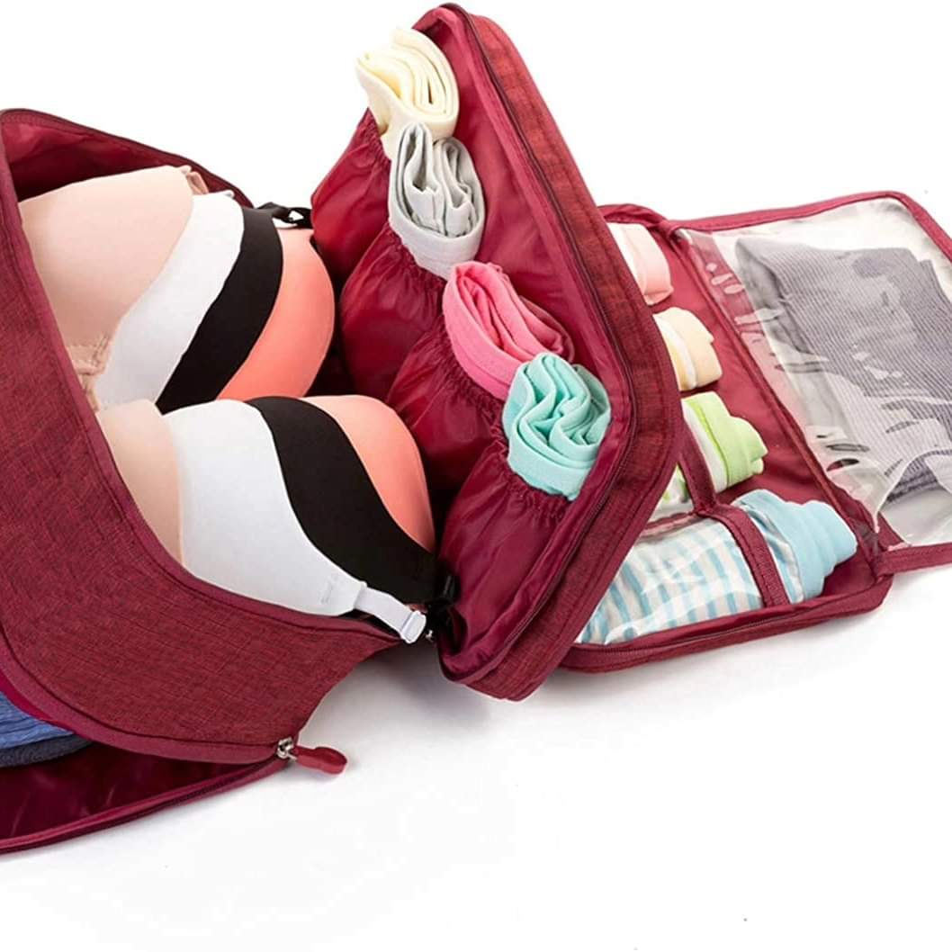 Travel Case Lingerie Storage Organizer Bags
