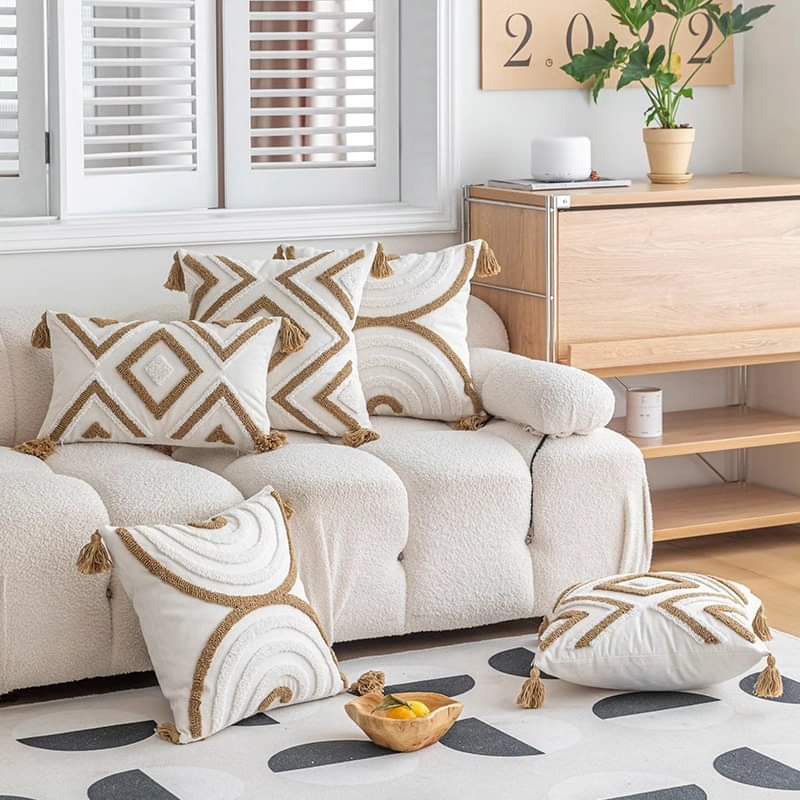 Boho Throw Pillow Cover