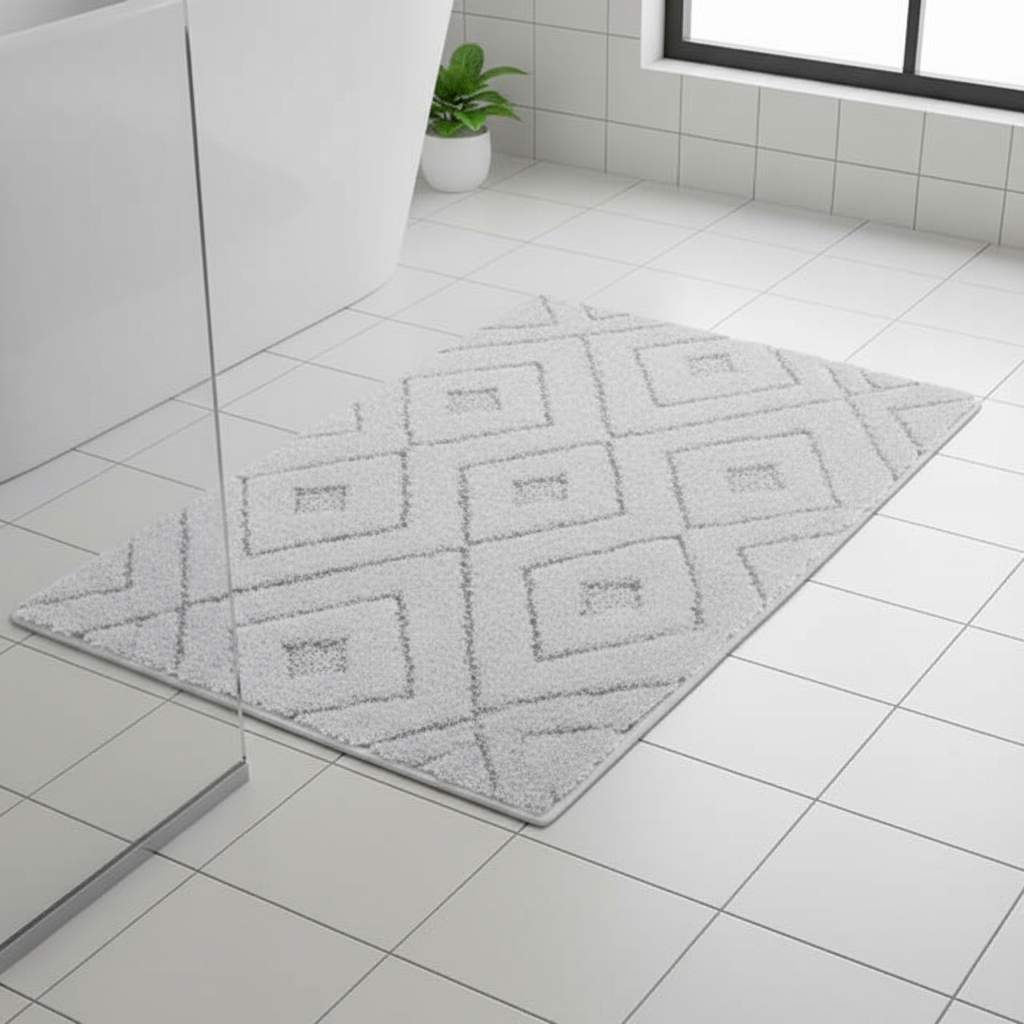 Gemelli Collections water absorbent rubber floor mat – 50x80cm