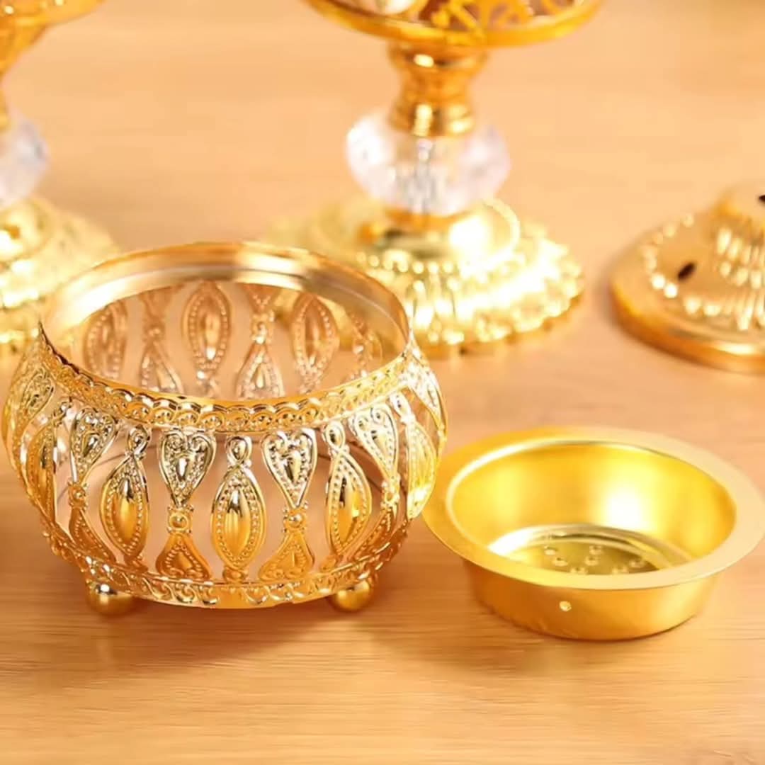 Metallic Incense tower