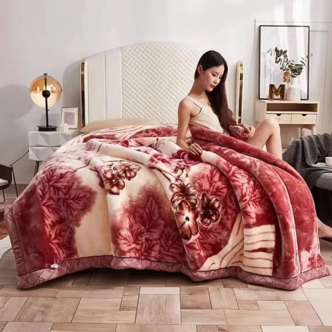 Mink blanket, soft, plush, and warm, perfect for home use