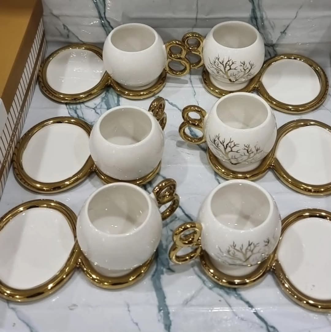 12pc cup saucer
