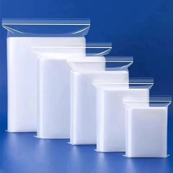 Gemelli Colllection heavy duty freezer bags strong leak proof food storage bags durable freezer safe plastic bags kitchen storage meal prep freezer packaging bags food preservation airtight storage bags