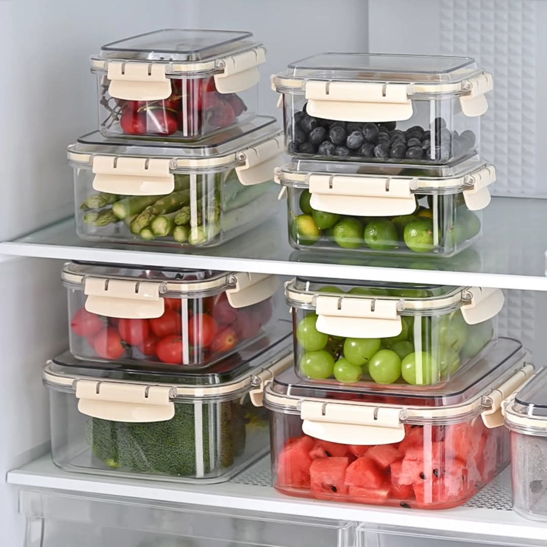 4pcs Airtight clip lock lids