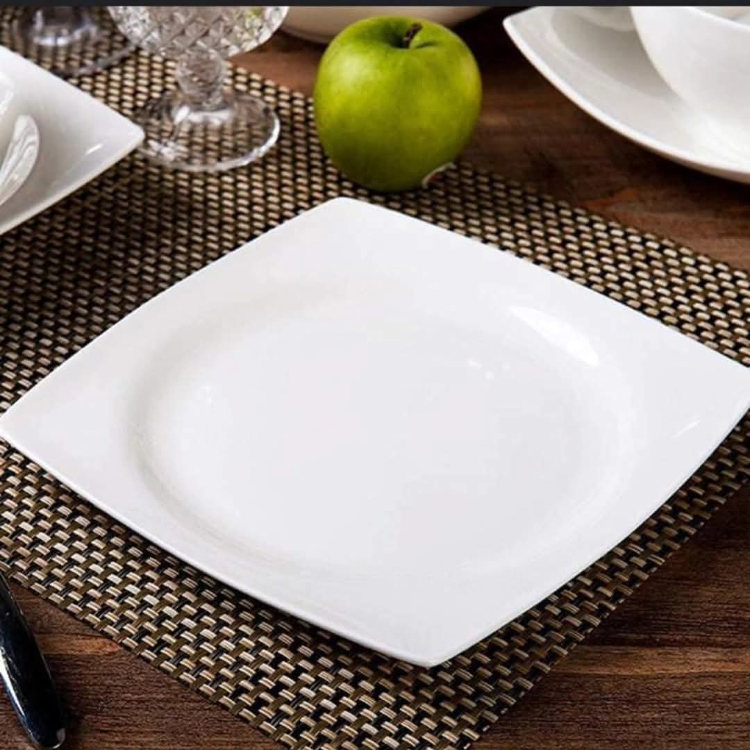 6pcs Square dinner plates