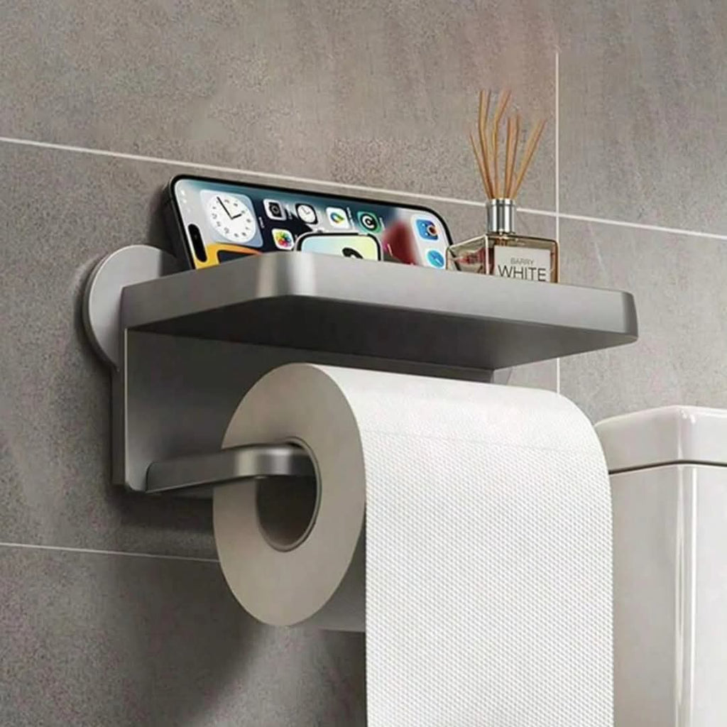 Punch-Free Wall Mounted Tissue / Storage Rack – gemelli-collections