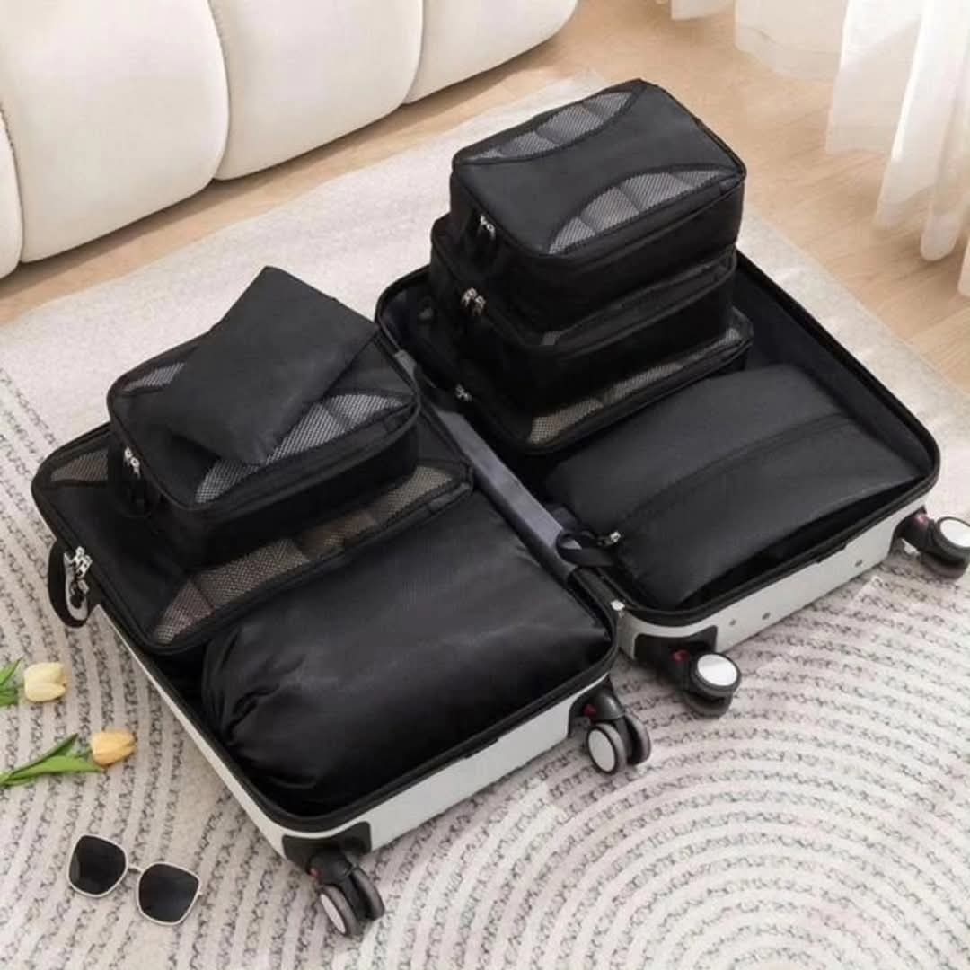 8pcs Suitcase Compression Cubes Gift Set