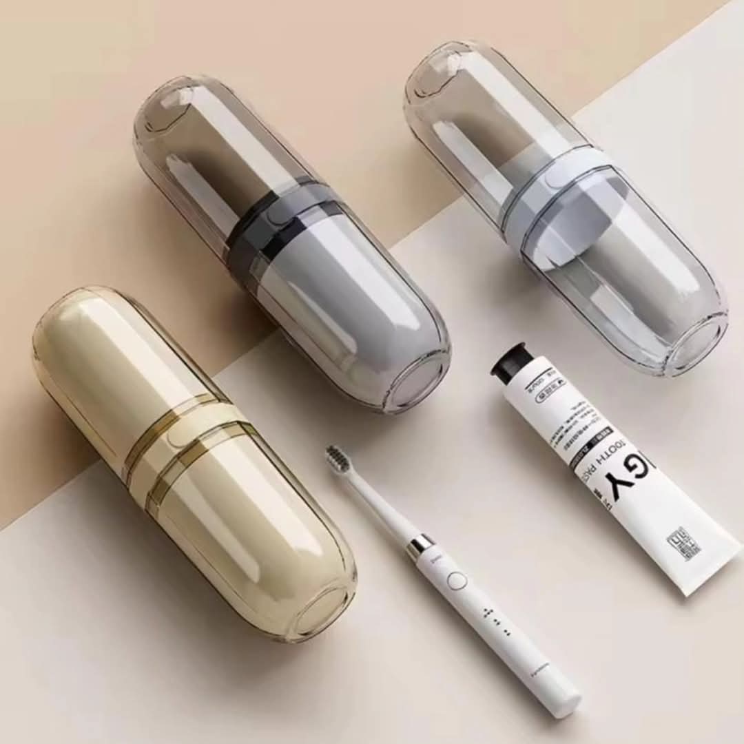 Toothbrush holder with 4 cups