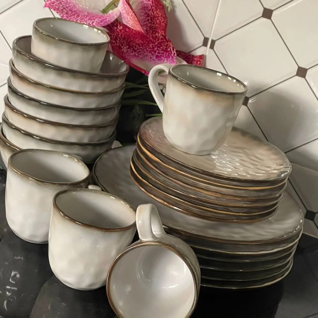 24Pcs Ceramic dinner set