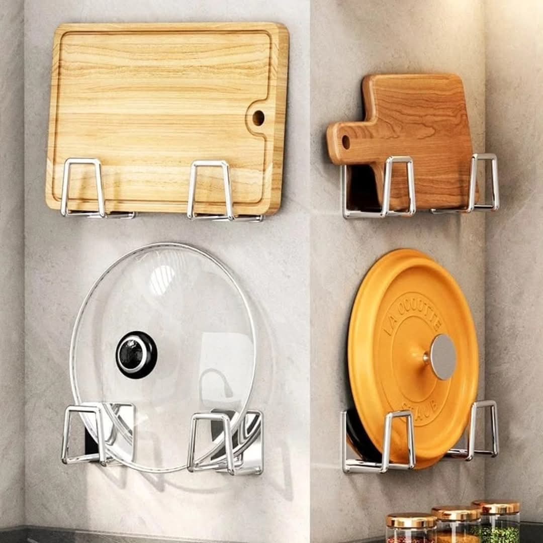 2pcs Adhesive sink drain sponge holder