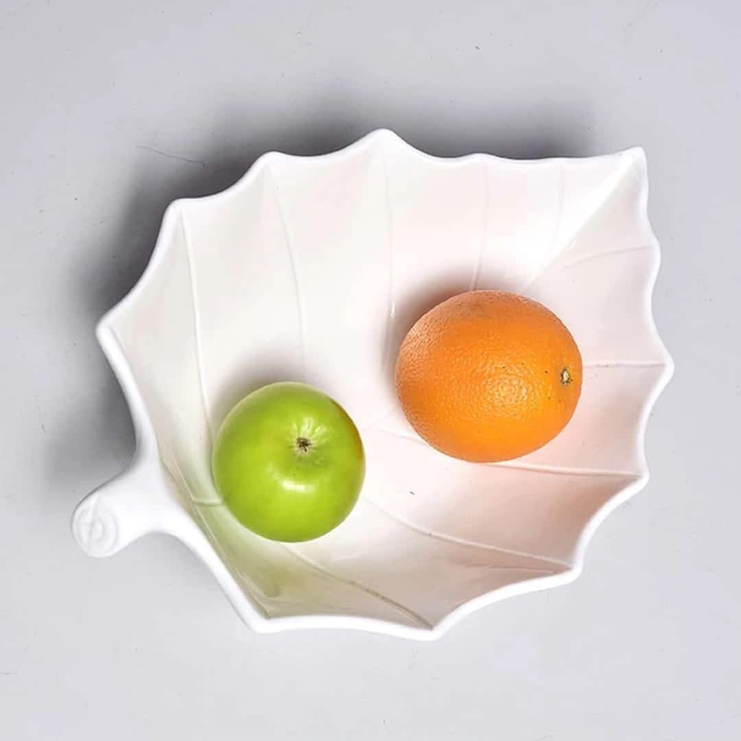 Ceramic Leaf Bowl