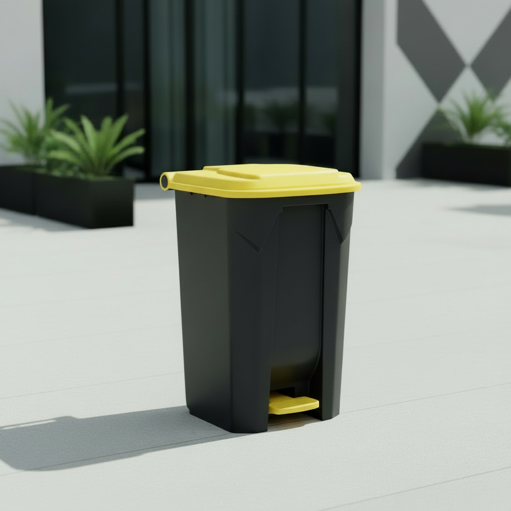 Foot Pedal Dustbins – 50L, 80L & 100L