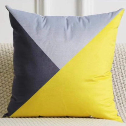 Assorted throw pillow cases