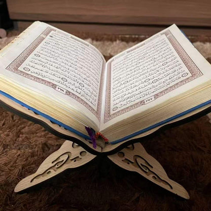 Quran display wooden rack
