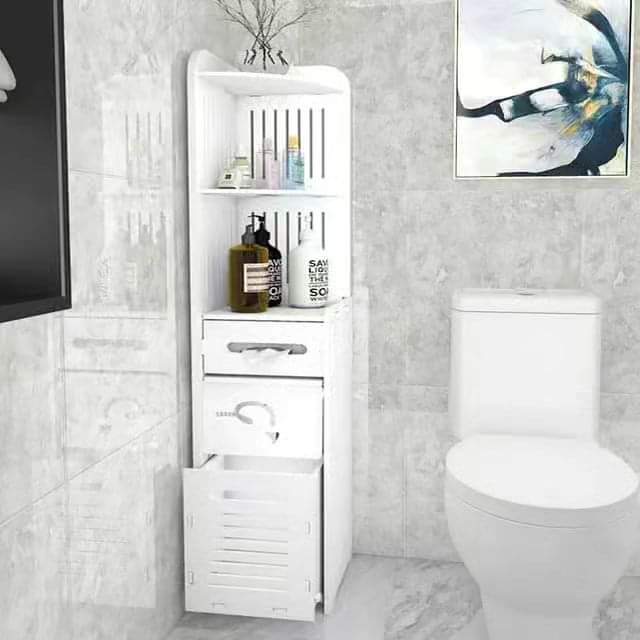 Floor standing cabinet organizer