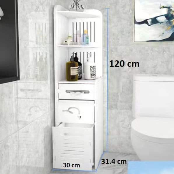 Floor standing cabinet organizer