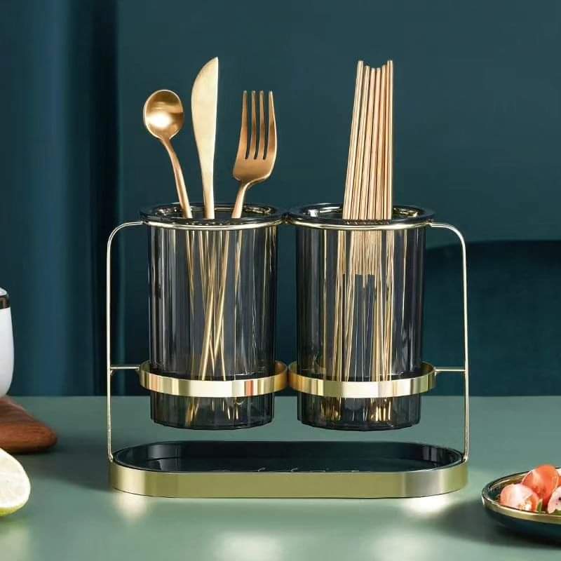 Acrylic cutlery rack/ organiser