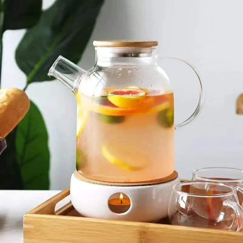 Glass teapot