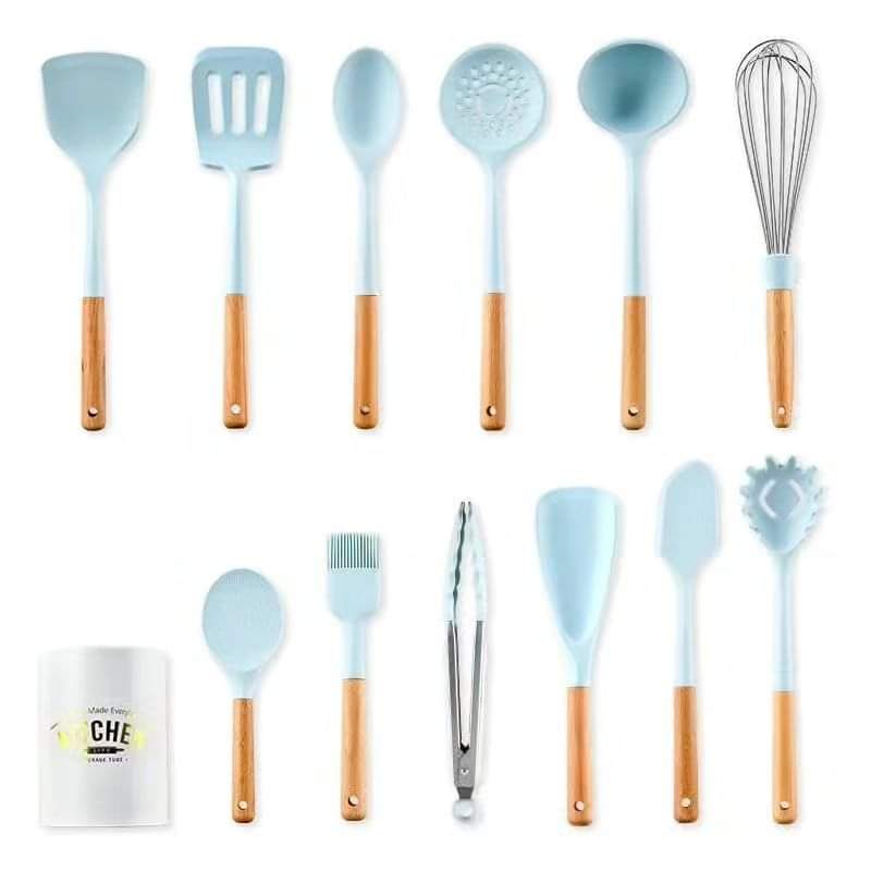 12pcs Silicone Spoon Set