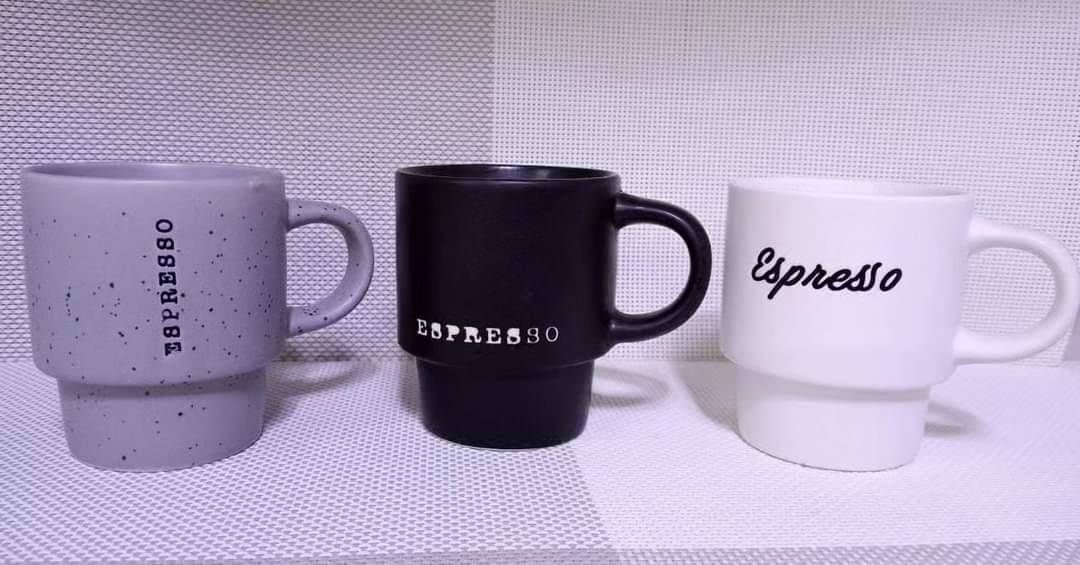 6pcs Stackable espresso cups