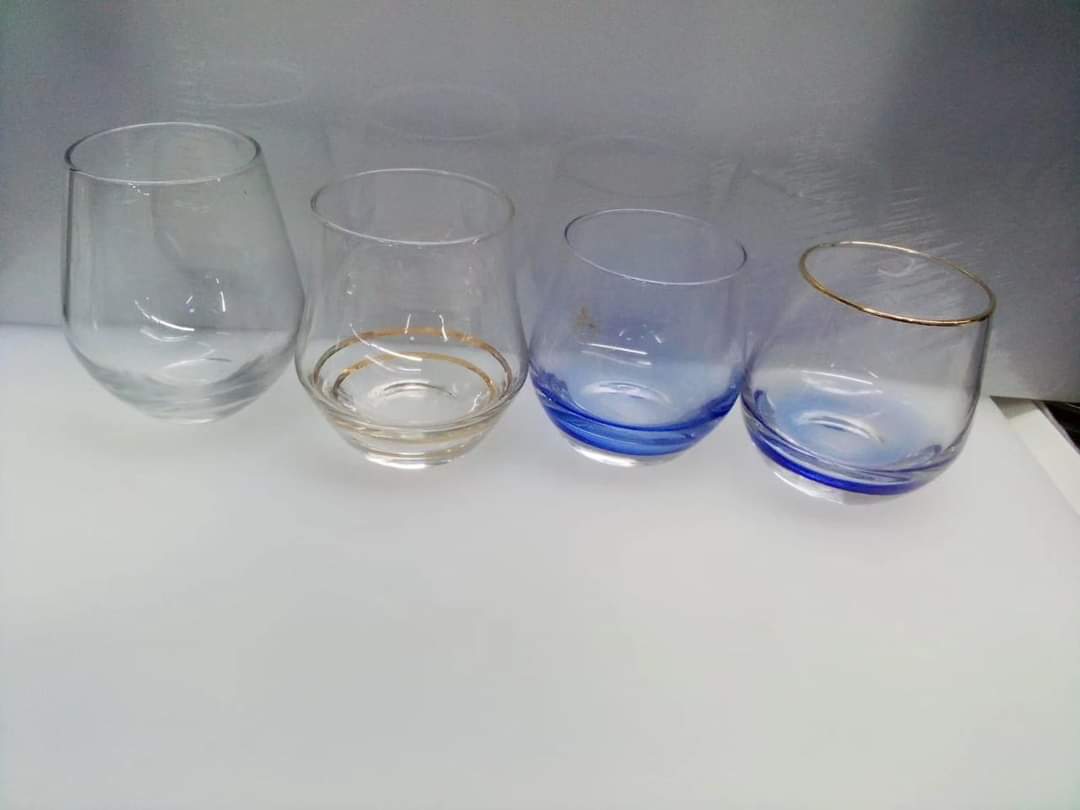 6pcs Assorted Wine Glasses