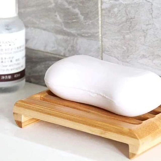 Eco-friendly bamboo soap holder