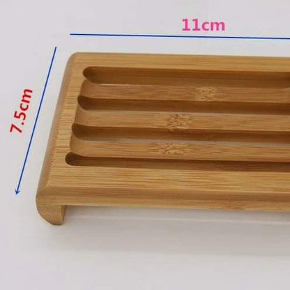Eco-friendly bamboo soap holder