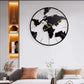 24inch 60cm Earth Globe World Map Wall Clock