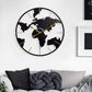 24inch 60cm Earth Globe World Map Wall Clock