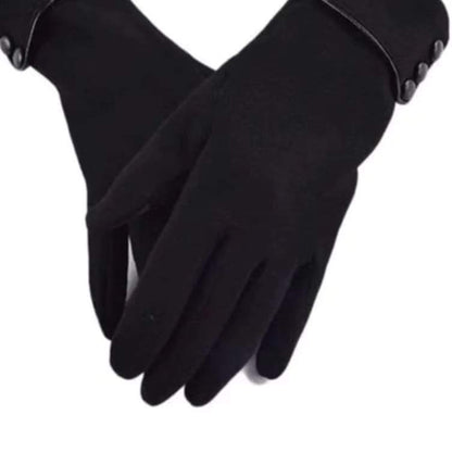 Warm winter gloves with smart touch fingers per pair