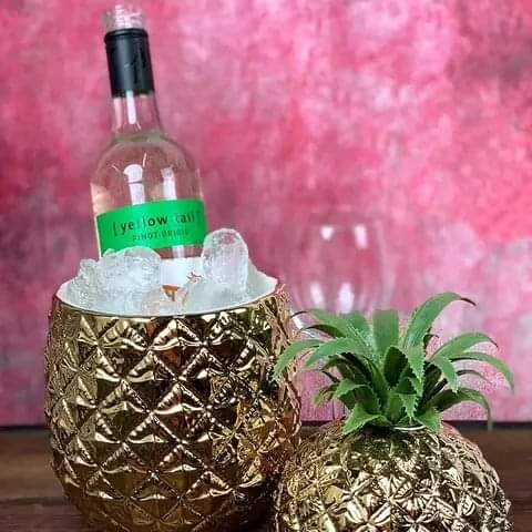 Golden Pineapple Ice bucket