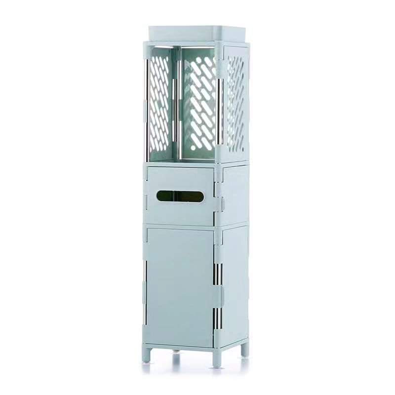 Floor standing cabinet organizer