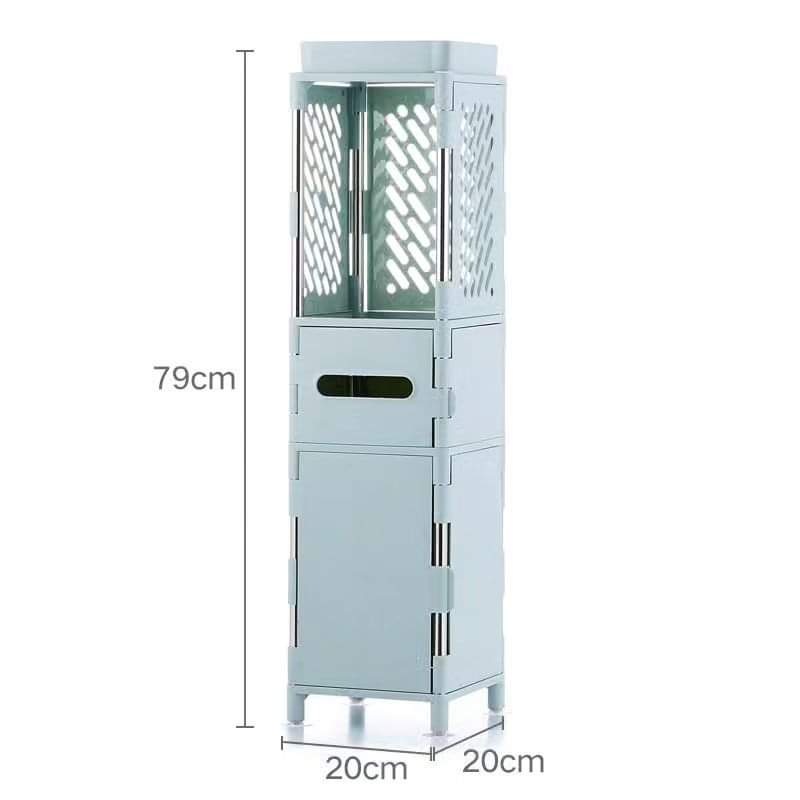 Floor standing cabinet organizer
