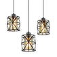 Industrial Glass Globe Ball Pendant Light