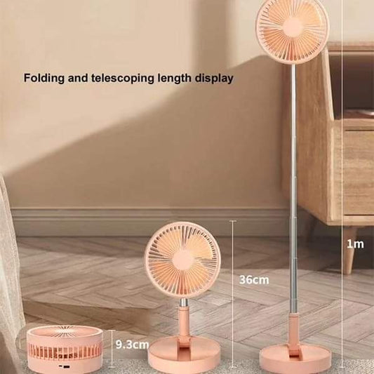 Foldable portable fan