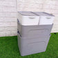 Bundle of 4 Stackable Storage Containers