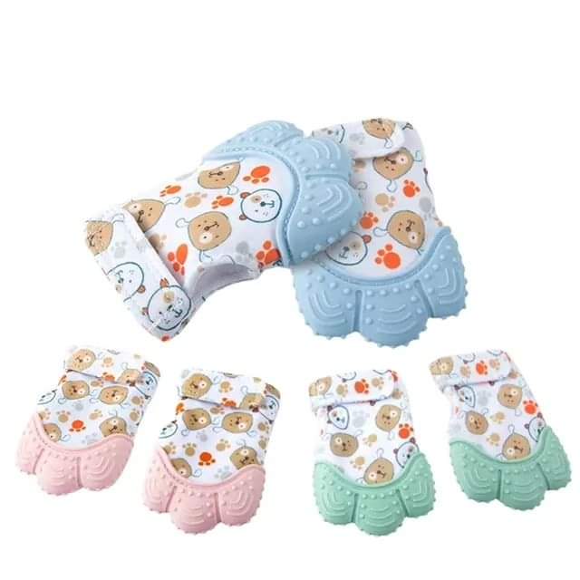 Baby  Safe Silicone Mitten  Gloves