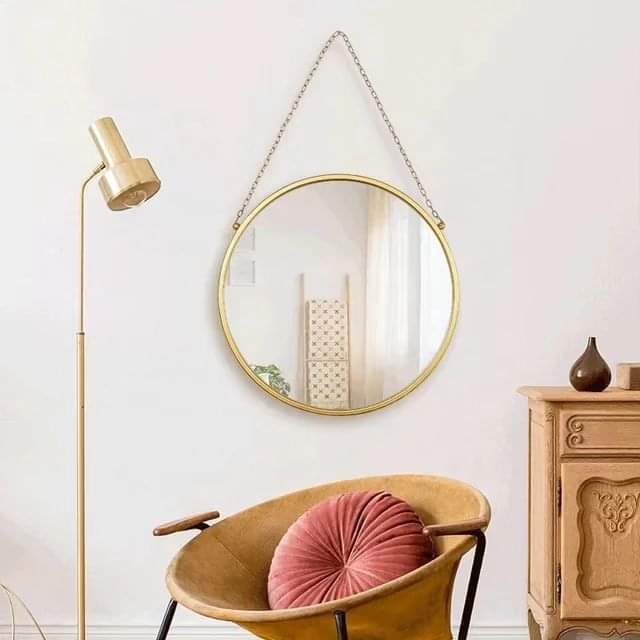 High Quality Round 3D Decor mirror