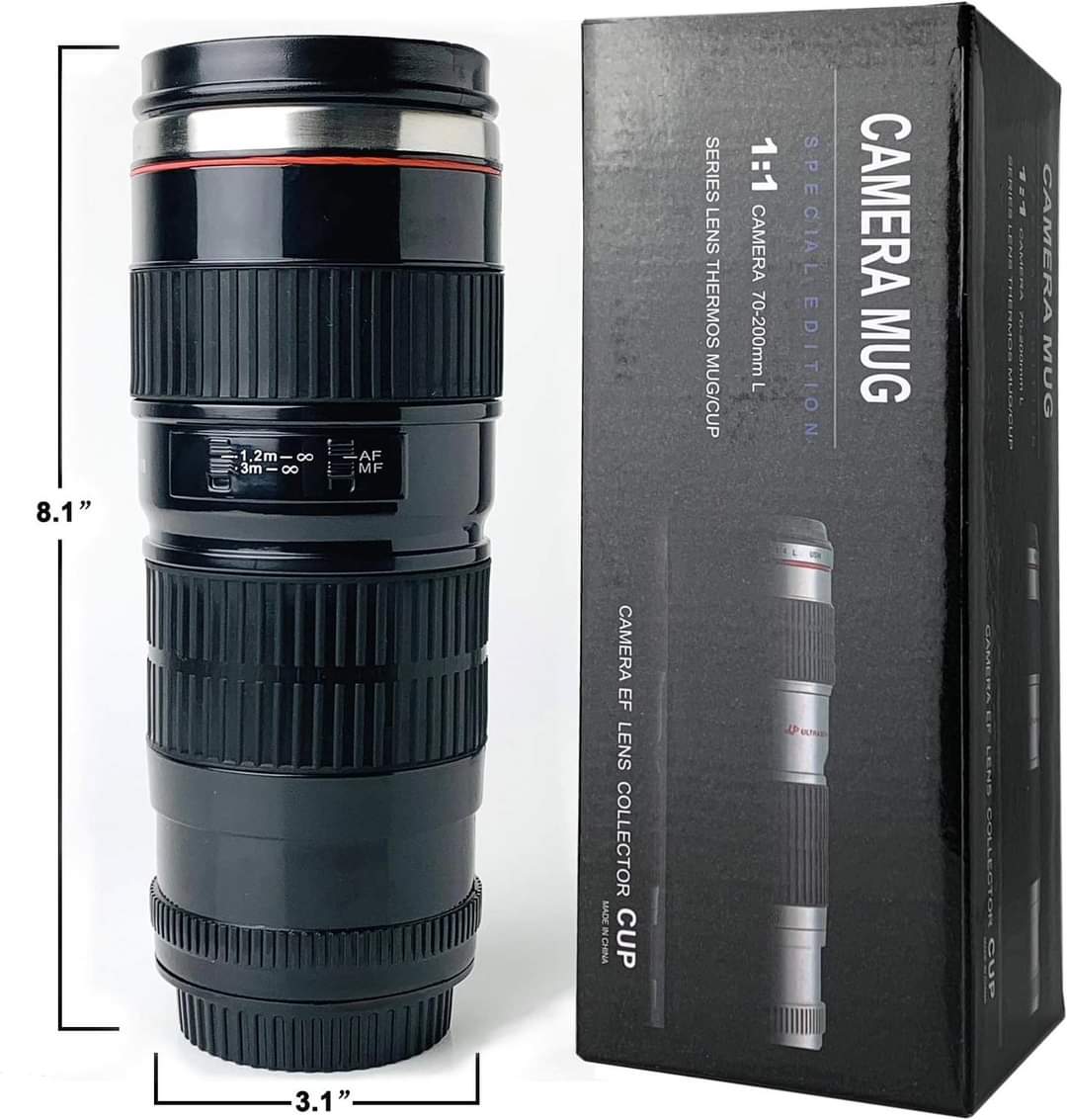 Big Camera lens mug/bottle