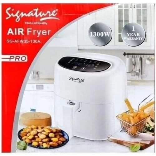 Signature Multi Function Air Fryer, 1300W Non Stick